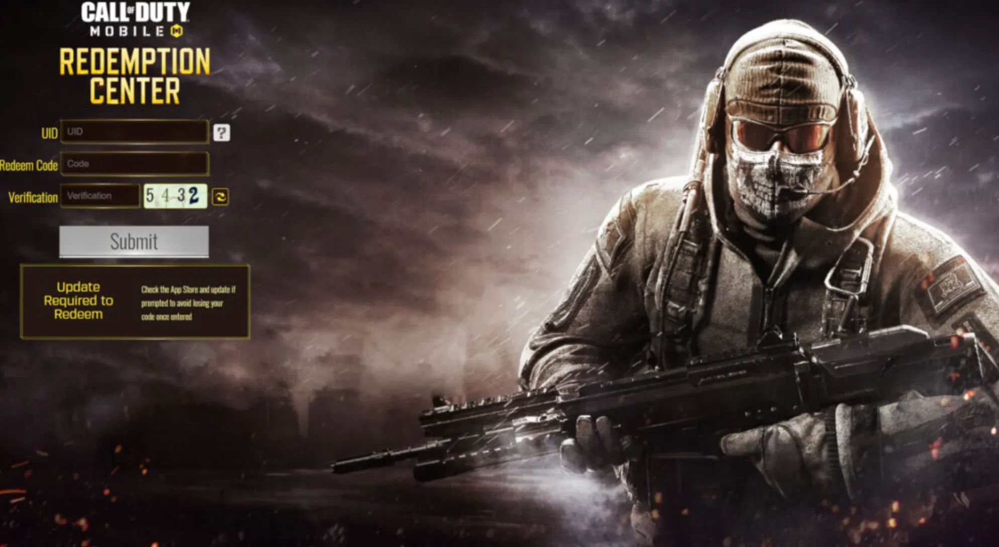 Redeem Codes cod mobile